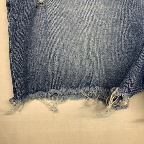 Lane Bryant Distressed Cutoff Jean Shorts - Picture 5 of 7